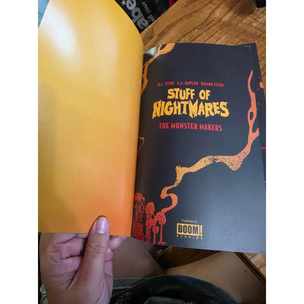Stuff of Nightmares Monster Makers BOOM Graphic Novel